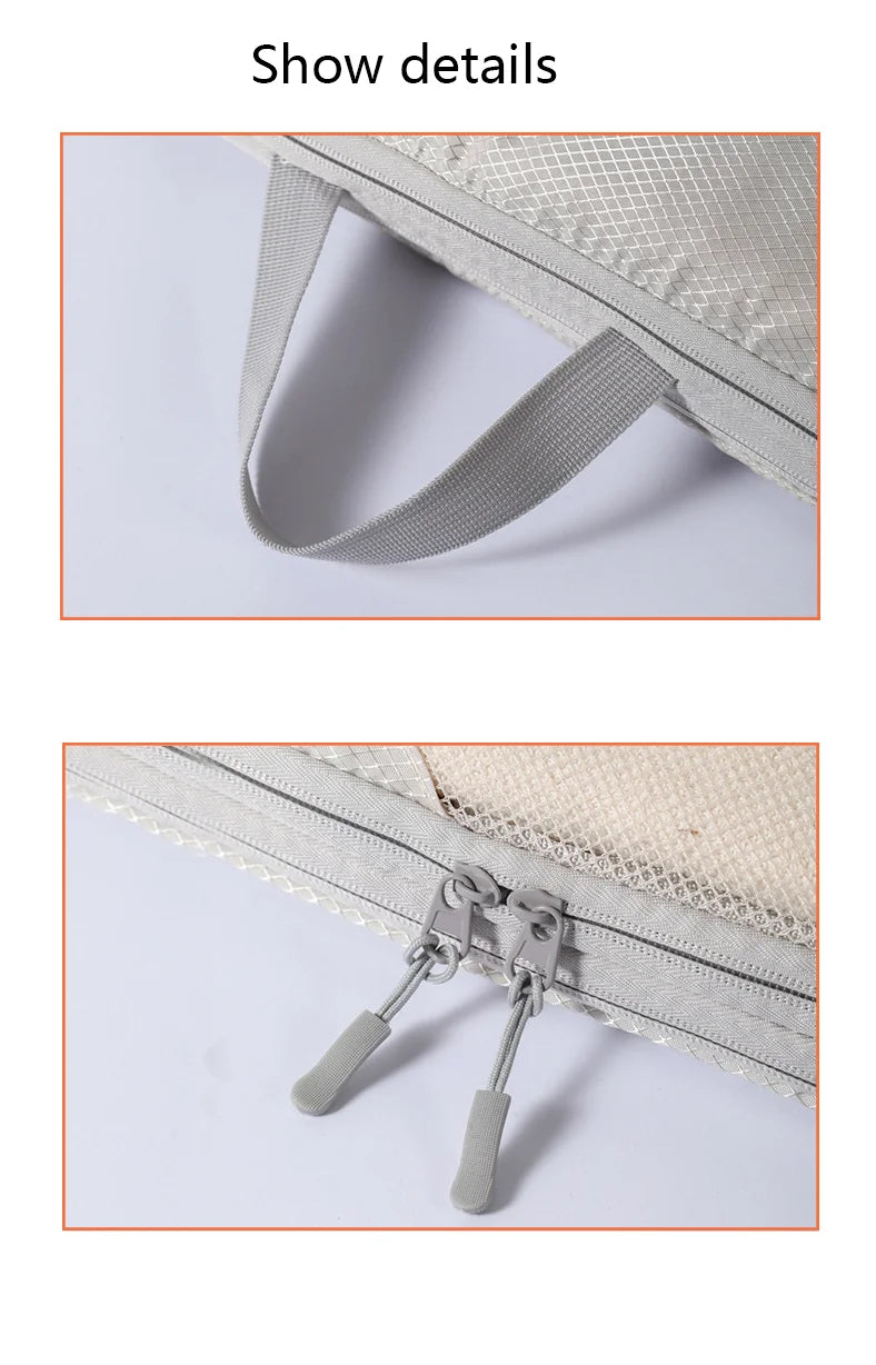 8pcs Travel Compression Bags