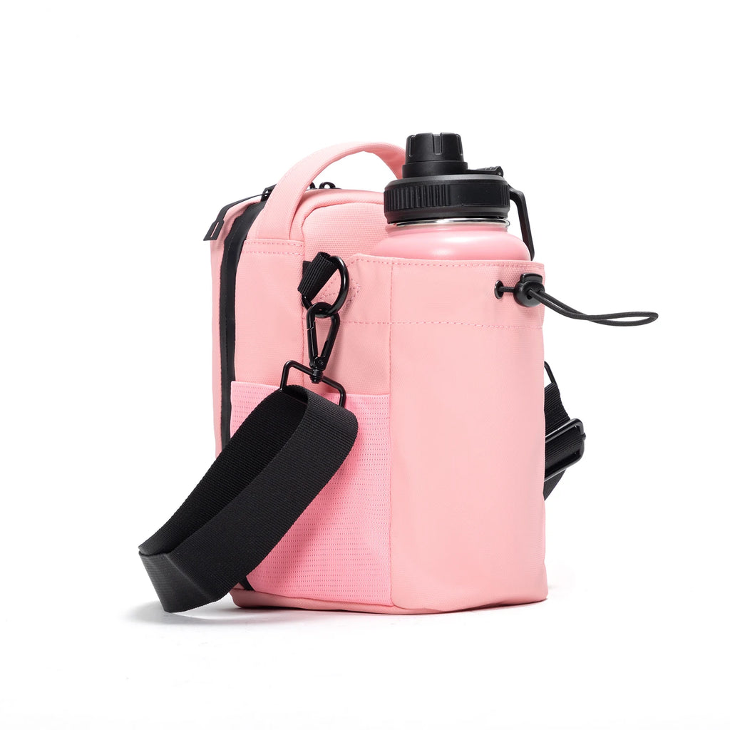 Customized factory magnetic water bottle waterproof bag magnetic gym custom fitness magnetic pink sports bag