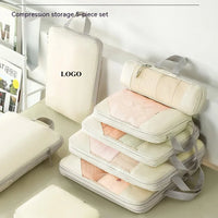 8pcs Travel Compression Bags