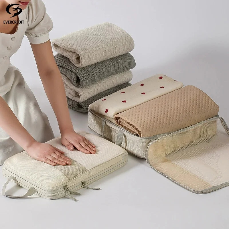 8pcs Travel Compression Bags